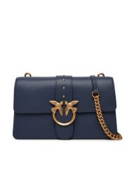 PINKO Torebka Love One Classic ST.CL Al 25-26 PLTT 105857 A0F1 Granatowy. Niebieskie listonoszki damskie Pinko, bez wzorów, ze skóry, bez dodatków. Za 1,329.00 zł.