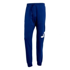 Spodnie do biegania adidas Essentials Big Logo. Niebieskie spodnie sportowe męskie Adidas, s, bez wzorów, z bawełny, do biegania. Za 225.20 zł.