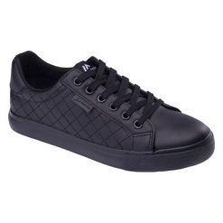 Trampki Damskie Isida. Czarne trampki i tenisówki damskie MARTES, bez wzorów, z gumy, klasyczne, bez zapięcia. Za 137.99 zł.