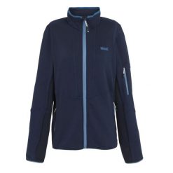 Damska Bluza Polarowa Ralina. Niebieskie bluzy sportowe damskie Regatta, bez wzorów, z polaru, bez kaptura, trekkingowe. Za 104.99 zł.