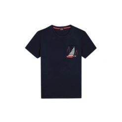 Koszulka z siateczki TBS Danis. Białe t-shirty damskie TBS, xl, bez wzorów, z bawełny, klasyczne, bez kołnierzyka. Za 172.50 zł.