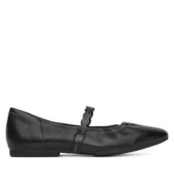 Baleriny Lasocki. Czarne baleriny damskie Lasocki, bez wzorów, bez obcasa. Za 135.99 zł.
