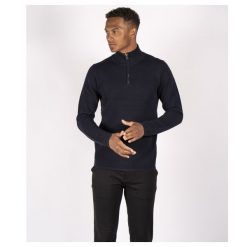 Marcus męski sweter STRIK Langdon Half Zip 21-200161 7050. Swetry przez głowę męskie MARCUS, l, bez wzorów, bez kołnierzyka. Za 79.99 zł.