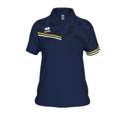 Polo Errea Eden. Niebieskie koszulki sportowe damskie ERREA, bez wzorów, bez kołnierzyka, bez ramiączek. Za 250.00 zł.