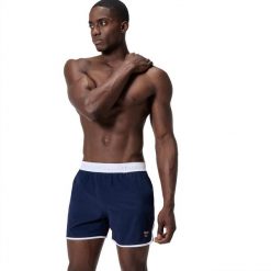 Spodenki szorty plażowe na basen męskie Speedo Logo Volley. Niebieskie kąpielówki męskie Speedo, l, bez wzorów, do pływania. Za 336.91 zł.
