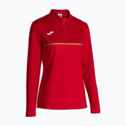Bluza do biegania damska Joma Record III. Czerwone bluzy damskie Joma, l, bez wzorów, bez kaptura, do biegania. Za 129.99 zł.