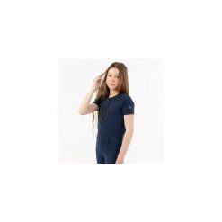 Koszulka dla dziewczynki BR Equitation Eevolv Krijn. Niebieskie t-shirty i topy dla dziewczynek BR, bez wzorów, z materiału, bez ramiączek. Za 173.50 zł.