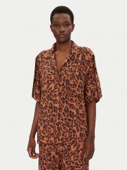Chantelle Koszula Explore C18SH5 Brązowy Relaxed Fit. Brązowe bluzki damskie Chantelle, xl, bez wzorów, z wiskozy, bez kołnierzyka, bez ramiączek. Za 199.99 zł.