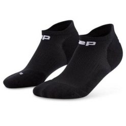 Damskie skarpety kompresyjne do biegania stopki sportowe Core Run. Czarne skarpety damskie CEP, bez wzorów, z elastanu. Za 69.00 zł.