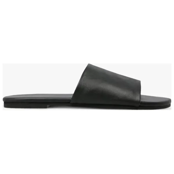 Symbiosis Klapki Alice buty damskie, czarny, rozmiar 8. Czarne klapki damskie Symbiosis, bez wzorów, ze skóry, bez obcasa. W wyprzedaży za 84.99 zł.