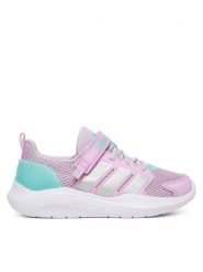 Adidas Sneakersy Lightorama HQ9254 Fioletowy. Fioletowe buty sportowe dziewczęce Adidas, bez wzorów, z materiału, bez zapięcia. Za 259.99 zł.