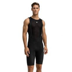 Męskie spodenki rowerowe z szelkami Kolarstwo Siroko SRX Elite. Czarne buty sportowe męskie SIROKO, m, bez wzorów, z nylonu, rowerowe. Za 359.20 zł.