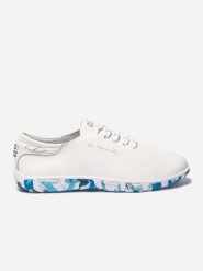 Buty sportowe damskie TBS Confort. Białe obuwie sportowe damskie TBS, bez wzorów, z materiału, tenisowe. Za 426.00 zł.