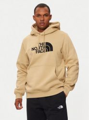 The North Face Bluza Drew Peak NF0A89EM Beżowy Regular Fit. Brązowe bluzy męskie The North Face, m, bez wzorów, z bawełny, bez kaptura. Za 279.99 zł.