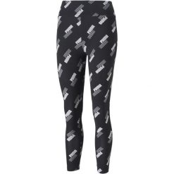 Legginsy damskie Puma POWER AOP 7/8. Czarne legginsy damskie Puma, s, bez wzorów. Za 89.99 zł.