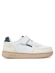 Joma Sneakersy Pipe Jr 2503 JPIPES2503V Biały. Białe buty sportowe dziewczęce Joma, bez wzorów, ze skóry, bez zapięcia. Za 89.99 zł.