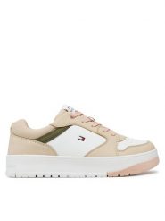 Tommy Hilfiger Sneakersy Low Cut Lace-Up Sneaker T3A9-33527-1269 S Biały. Białe buty sportowe dziewczęce Tommy Hilfiger, bez wzorów, ze skóry, bez zapięcia. Za 259.99 zł.