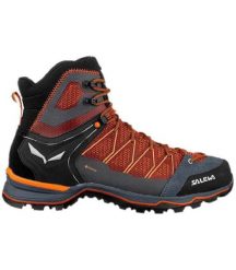 Buty trekkingowe Salewa MS MTN Trainer Lite Mid GTX. Brązowe trekkingi męskie Salewa, na zimę, trekkingowe, gore-tex. Za 843.00 zł.