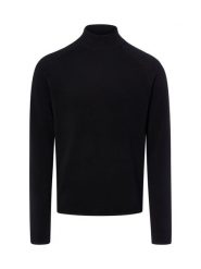 Nils Sundström swetry z dzianiny Mężczyźni Bawełna (100%) czarny, XL. Czarne swetry przez głowę męskie Nils Sundström, m, bez wzorów, z bawełny, bez kołnierzyka. Za 129.95 zł.