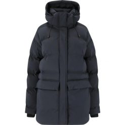 Damska kurtka z kapturem Whistler Creed CFT. Niebieskie kurtki damskie Whistler, na zimę, bez wzorów, z puchu, z kapturem. Za 543.50 zł.