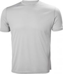 Helly Hansen Koszulka męska Tech T-shirt Light Grey r. M (48363_930). Szare t-shirty męskie Helly Hansen, m, bez wzorów, bez kołnierzyka. Za 119.99 zł.