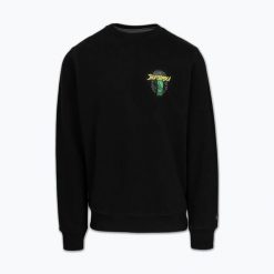 Bluza męska Pitbull Crewneck Bjj Fight Dvsn. Czarne bluzy męskie PITBULL, m, bez wzorów, z bawełny, bez kaptura. Za 209.99 zł.