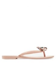 Melissa Japonki Melissa Harmonic Chrome X Ad 35997 Różowy. Czerwone klapki damskie Melissa, bez wzorów, z tworzywa sztucznego, bez obcasa. Za 269.99 zł.