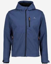 Męska kurtka softshell Athl. dpt Pelican niebieska 2XL. Niebieskie kurtki męskie Trespass, m, bez wzorów, z elastanu, bez kaptura. Za 291.99 zł.