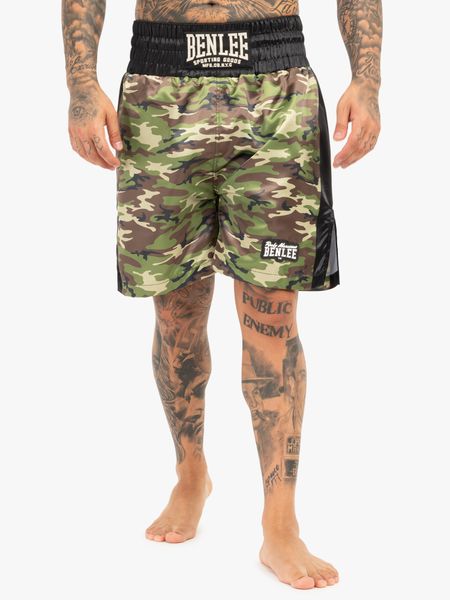 Szorty bokserskie Benlee Amboy. Zielone szorty męskie BENLEE, xl, bez wzorów, z poliesteru, eleganckie. Za 187.49 zł.