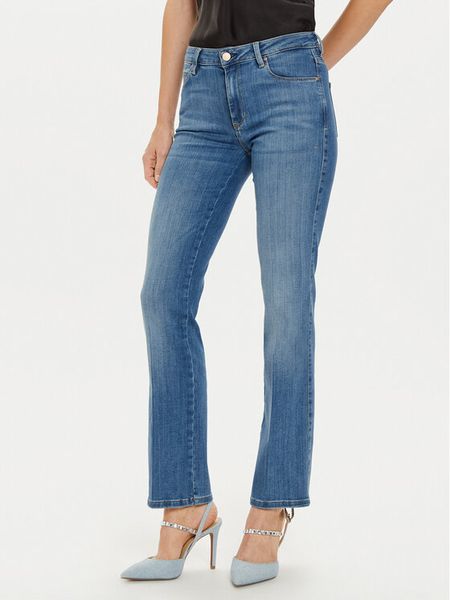 Guess Jeansy W4BA15 D5HB1 Niebieski. Niebieskie jeansy damskie Guess. Za 289.99 zł.