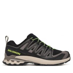 Buty do biegania Salomon. Czarne buty sportowe męskie Salomon, bez zapięcia, do biegania. Za 649.99 zł.