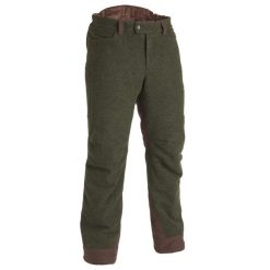 Spodnie myśliwskie Solognac Warm 900 wełna. Brązowe spodnie sportowe męskie SOLOGNAC, l, bez wzorów, z wełny, outdoorowe. Za 449.99 zł.