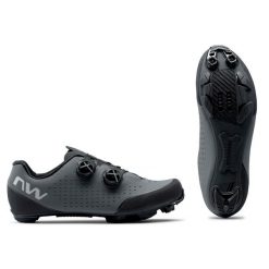 Buty rowerowe mtb męskie NORTHWAVE REBEL 3 szare. Szare buty sportowe męskie Northwave, bez zapięcia, rowerowe. Za 769.99 zł.