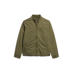 Klasyczna kurtka Superdry Harrington. Zielone kurtki męskie Superdry., m, bez wzorów, z bawełny, klasyczne, bez kaptura. Za 464.00 zł.