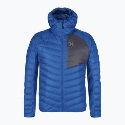 Kurtka męska Montura Pure Duvet. Niebieskie kurtki męskie MONTURA, m, bez wzorów, bez kaptura, narciarskie. Za 939.99 zł.