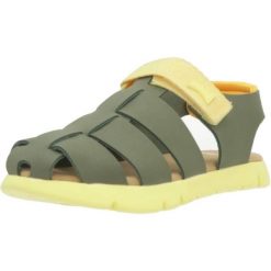 Sandały CAMPER LAMPER ROMERO Zielony. Zielone sandały męskie Camper, ze skóry, bez zapięcia. Za 201.99 zł.
