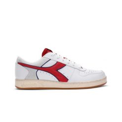 Trampki DIADORA MAGIC BASKET LOW ICONA. Białe trampki i tenisówki damskie Diadora, bez wzorów, z materiału, bez zapięcia. Za 229.99 zł.