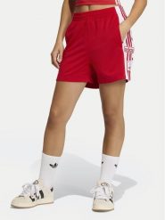 Adidas Szorty sportowe Adibreak KD6330 Czerwony Loose Fit. Czerwone szorty sportowe damskie Adidas, xs, bez wzorów, z syntetyku, sportowe. Za 219.99 zł.