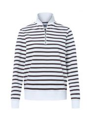Marie Lund bluza nierozpinana Kobiety brązowy|biały, XS. Białe bluzy damskie Marie Lund, xs, bez wzorów, z materiału, bez kaptura. Za 169.95 zł.