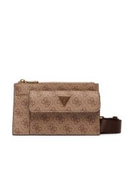Guess Torebka HMMILO P6391 Brązowy jasny. Brązowe saszetki męskie Guess, z materiału. Za 284.99 zł.