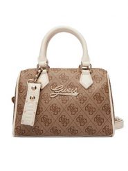 Guess Torebka J6GZ02 WFMF0 Beżowy. Brązowe torby i plecaki dziecięce Guess, ze skóry. Za 289.99 zł.