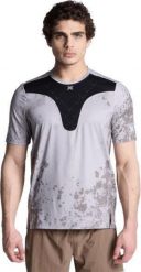 Koszulka męska X-Bionic Corefusion Run Shirt Ss Sand Dirt M103. Brązowe koszulki sportowe męskie X Bionic, l, bez wzorów, bez kołnierzyka, bez ramiączek, do biegania. Za 519.99 zł.