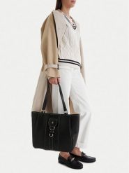 Beverly Hills Polo Club Torebka CEO-BHPC-C-025-09 Czarny. Czarne torebki do ręki damskie Beverly Hills Polo Club, bez wzorów, z materiału, bez dodatków. Za 229.99 zł.