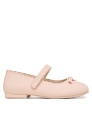 Mayoral Półbuty 43727.17 Różowy. Czerwone półbuty dziewczęce Mayoral, bez wzorów, ze skóry, bez zapięcia. Za 209.99 zł.