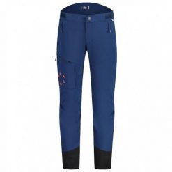 Spodnie skiturowe męskie Maloja KhesarM. Niebieskie spodnie sportowe męskie Maloja, na jesień, m, bez wzorów, z materiału, narciarskie. Za 549.99 zł.