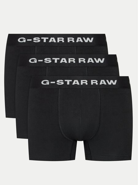 G-Star Raw Komplet bokserek D23771-D516 Czarny. Czarne bokserki męskie G-Star Raw, m, bez wzorów, z bawełny. Za 129.99 zł.