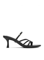 Juicy Couture Japonki CEO-CWBFS20-50 Czarny. Czarne klapki damskie Juicy Couture, bez wzorów, ze skóry, bez obcasa. Za 199.99 zł.