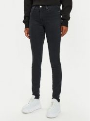 Guess Jeansy W4BAJ3 D5HA1 Czarny Skinny Fit. Czarne jeansy damskie Guess. Za 289.99 zł.