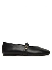 Steve Madden Baleriny Rejoice SM11003565 Czarny. Czarne baleriny damskie Steve Madden, bez wzorów, ze skóry, bez obcasa. Za 319.99 zł.