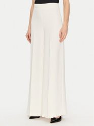 TWINSET Spodnie palazzo 251TP2102 Écru Wide Leg. Spodnie materiałowe damskie Twinset, bez wzorów, z materiału. Za 599.99 zł.
